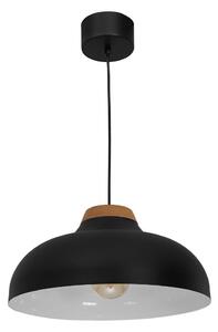 Lampadario su filo BURGOS 1xE27/60W/230V nero