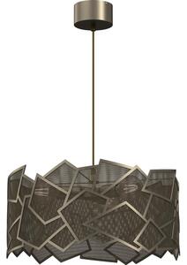 Lampadario a sospensione con filo CAMO 3xE27/15W/230V oro