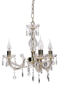 Lampadario a sospensione con catena MARIA TERESA 3xE14/40W/230V