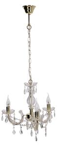 Lampadario a sospensione con catena MARIA TERESA 3xE14/40W/230V