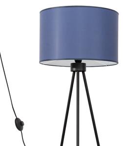 Sollux SL.1855 - Lampada da terra NEVIA 1xE27/15W/230V blu