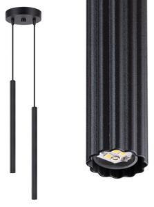 Sollux SL.1867 - Lampadario sospeso con cavo ARCHE 2xG9/8W/230V nero