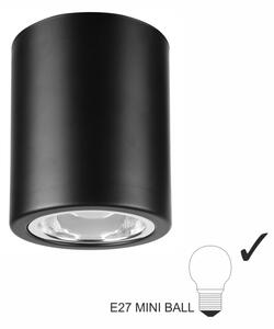 Faretto LED TACO 1xE27/15W/230V nero