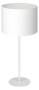 Lampada da tavolo ARDEN 1xE27/60W/230V diametro 25 cm bianco