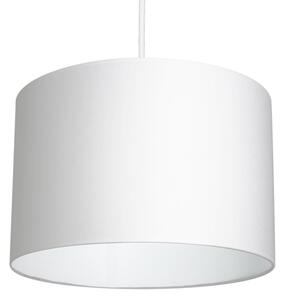 Lampadario a sospensione con filo ARDEN 1xE27/60W/230V diametro 25 cm bianco