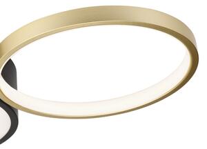Lampada da soffitto dimmerabile ALIZEE LED 30W 230V 3000-6500K nero/oro