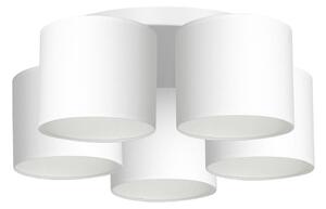 Lampadario a plafone ARDEN 5xE27/60W/230V bianco