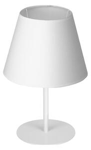 Lampada da tavolo ARDEN 1xE27/60W/230V diametro 20 cm bianco