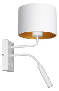 Applique ARDEN 1xE27/60W+1xG9/8W/230V bianco/oro