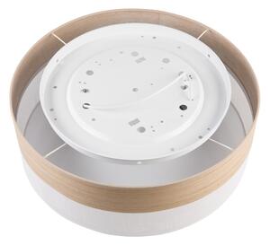 Plafoniera SIRJA WOOD 2xE27/15W/230V diametro 45 cm bianco/quercia