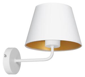 Applique ARDEN 1xE27/60W/230V bianco/oro