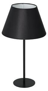 Lampada da tavolo ARDEN 1xE27/60W/230V diametro 30 cm nero/bianco