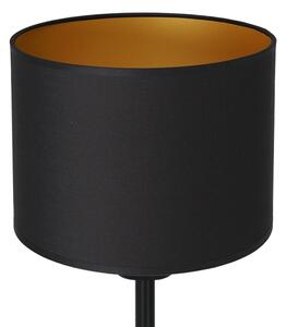 Lampada da tavolo ARDEN 1xE27/60W/230V d. 18 cm nero/oro