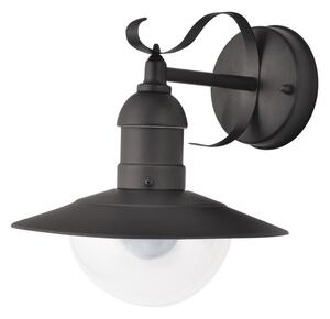 Brilagi - Lampada da parete esterna MOLDE 1xE27/60W/230V IP44 nera