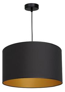 Lampadario su corda ARDEN 1xE27/60W/230V d. 40 cm nero/oro