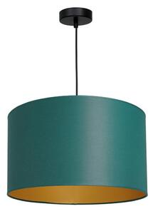 Lampadario a sospensione con filo ARDEN 1xE27/60W/230V diametro 40 cm verde/oro