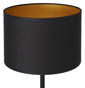 Lampada da tavolo ARDEN 1xE27/60W/230V d. 25 cm nero/oro