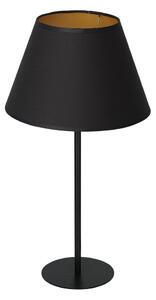 Lampada da tavolo ARDEN 1xE27/60W/230V d. 30 cm nero/oro