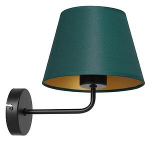 Applique ARDEN 1xE27/60W/230V verde/oro