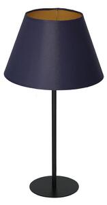 Lampada da tavolo ARDEN 1xE27/60W/230V diametro 30 cm viola/oro