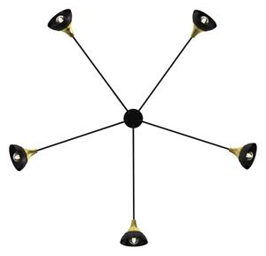 Lampadario a plafone NERGIS 5xE27/60W/230V