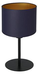 Lampada da tavolo ARDEN 1xE27/60W/230V diametro 18 cm viola/oro