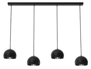 Lampadario su corda COOL 4xE27/60W/230V nero