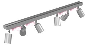 Faretto FLOWER 6xGU10/8W/230V cromo opaco