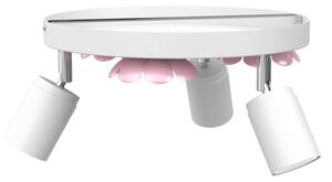 Faretto FLOWER 3xGU10/8W/230V bianco