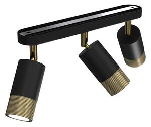 Faretto LINK 3xGU10/8W/230V nero/ottone