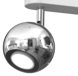 Luce Spot COMET 3xGU10/8W/230V bianco/cromo lucido