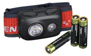 Fenix HL16V2BLK - LED Lampada frontale LED/3xAAA IP66 450 lm 200 h nero/arancione
