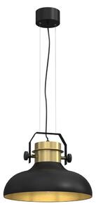 Lampadario su corda HELSING 1xE27/60W/230V dorato