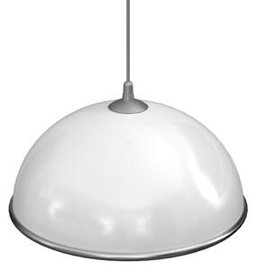 Lampadario a sospensione con filo KITCHEN 1xE27/15W/230V bianco/cromo