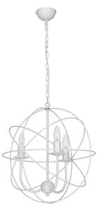 Lampadario GLOBE 3 3xE14/60W bianco