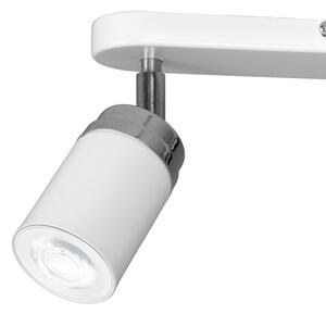 Faretto RENO 2xGU10/8W/230V bianco/cromo