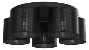 Lampadario a plafone LOFT SHADE 5xE27/60W/230V nero