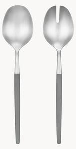 Set di posate da insalata Maxime Sharkskin, 2 pz