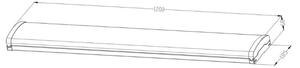 LED Dimmerabile fluorescente chiaro LED/35W/44W/52W/60W/230V 4000K 120 cm