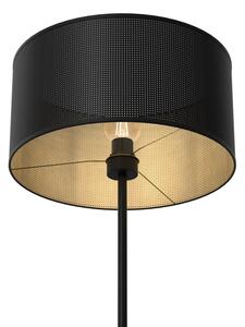 Lampada da terra LOFT SHADE 1xE27/60W/230V nero/oro