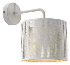 Applique LOFT SHADE 1xE27/60W/230V bianco/oro