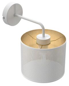 Applique LOFT SHADE 1xE27/60W/230V bianco/oro