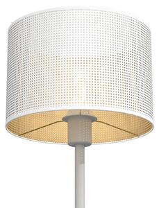 Lampada da tavolo LOFT SHADE 1xE27/60W/230V diametro 25 cm bianco/oro