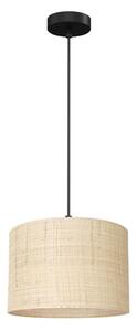 Lampadario a sospensione con filo RATTAN 1xE27/60W/230V diametro 25 cm rattan