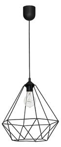 Lampada a sospensione BASKET 1xE27/60W/230V nero