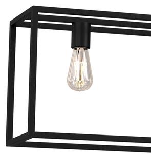 Lampadario su corda FRAME 4xE27/60W/230V nero