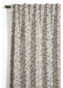 Tenda grigia/beige in misto lino 140x245 cm List – Sehlbach