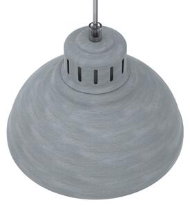 Lampadario a sospensione con filo SVEN 2xE27/15W/230V grigio