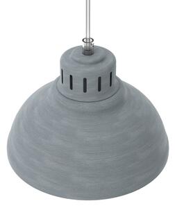 Lampadario a sospensione con filo SVEN 3xE27/15W/230V grigio