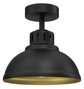 Lampadario a plafone SVEN 1xE27/15W/230V nero/oro